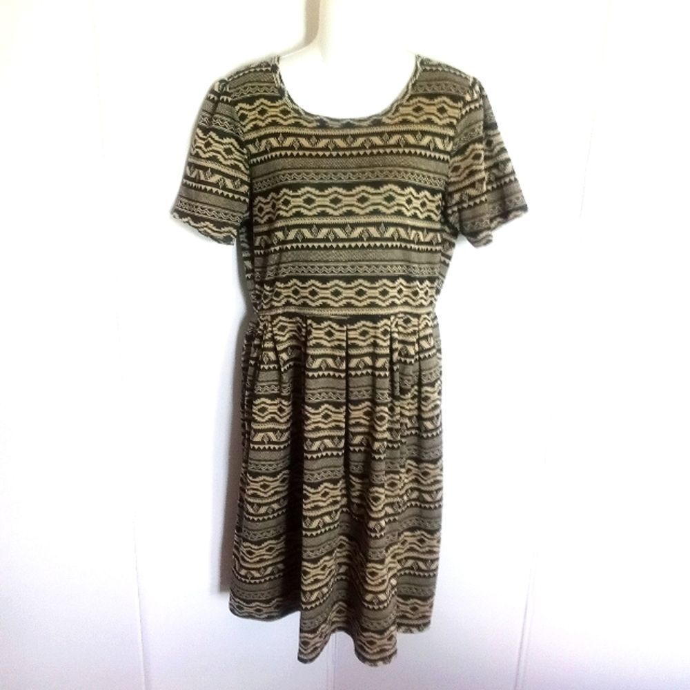 Womens NWOT LuLaRoe Midi Dress Size XL